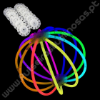 Esferas Luminosas Unicolor (8 uds)