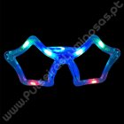Lunettes étoile avec LED