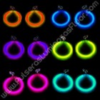 Boucles d'oreille Fluo arrondies (2 u.)