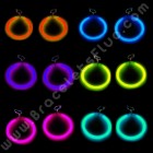 Boucles d'oreille Fluo arrondies