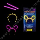 Oreilles Fluo individuelles (1 u.)