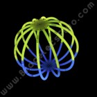 Sphères Fluo Bicolores