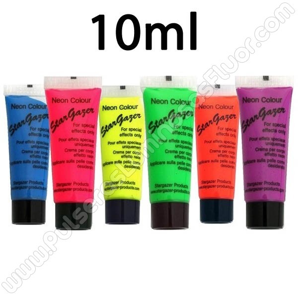 Acheter Ibcccndc 10 couleurs activé par l'eau peinture Palette bricolage  Fluorescent visage peinture corps peinture Camouflage peinture