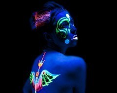 Peinture Fluorescente UV